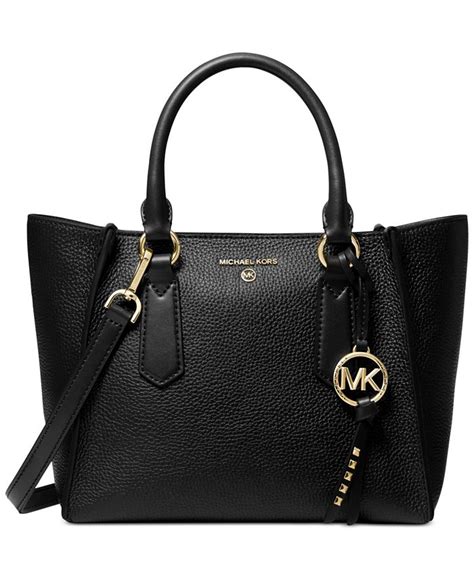 michael michael kors kris medium satchel|Michael Kors opened satchel purse.